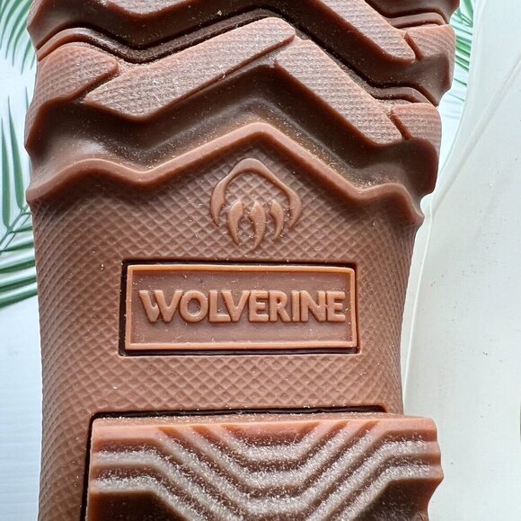 Wolverine Heritage White Torrent Quilted Round Toe Lace Up Duck Boots Size 9M - Picture 11 of 11